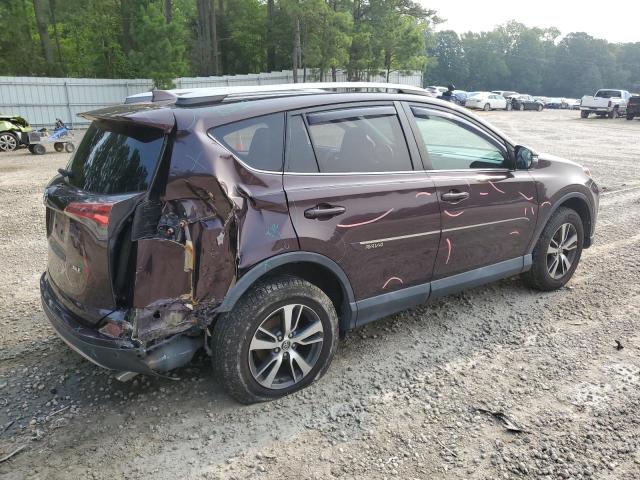 2T3WFREV6JW416374 - 2018 TOYOTA RAV4 ADVENTURE BURGUNDY photo 3