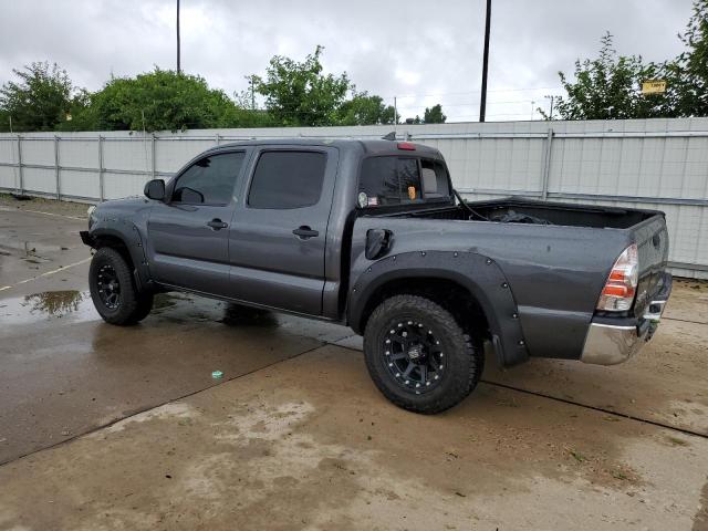 5TFJU4GNXCX016140 - 2012 TOYOTA TACOMA DOUBLE CAB PRERUNNER GRAY photo 2