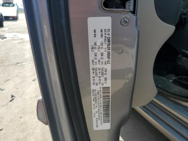 2C4RC1BG6ER363317 - 2014 CHRYSLER TOWN & COU TOURING 银色 照片 13