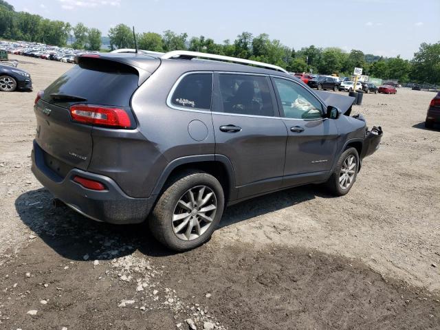 1C4PJMDB2JD610975 - 2018 JEEP CHEROKEE LIMITED GRAY photo 3