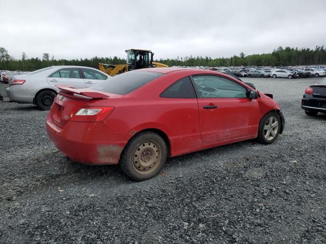 2HGFG12337H011181 - 2007 HONDA CIVIC DX-G RED photo 3