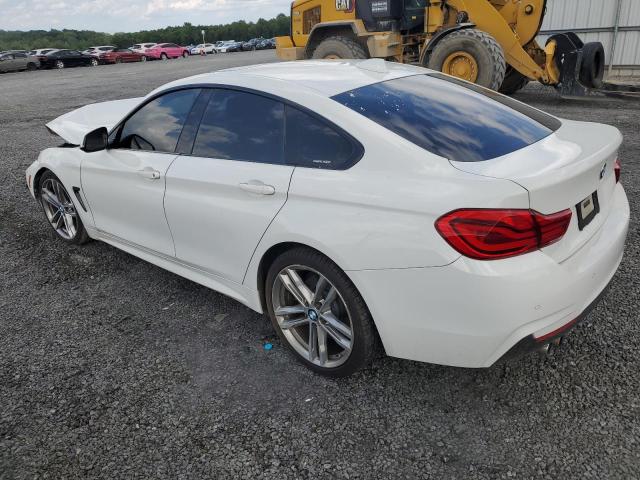 WBA4J1C5XJBG79163 - 2018 BMW 430I GRAN COUPE WHITE photo 2