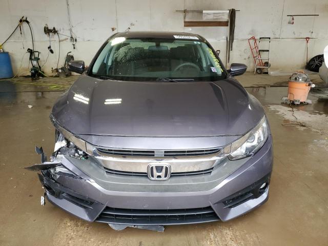 19XFC1F39HE024762 - 2017 HONDA CIVIC EX GRAY photo 5