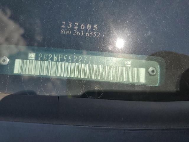 2G2WP552271124318 - 2007 PONTIAC GRAND PRIX 灰色 照片 12