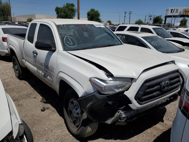 3TYRX5GNXMT029661 - 2021 TOYOTA TACOMA ACCESS CAB თეთრი ფოტო 4
