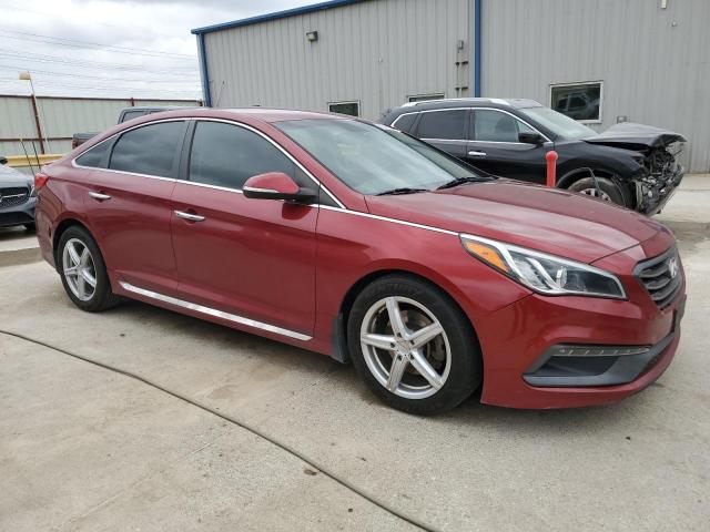 5NPE34AF9GH343118 - 2016 HYUNDAI SONATA SPORT RED photo 4