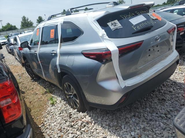 5TDKDRBHXPS036998 - 2023 TOYOTA HIGHLANDER L SILVER photo 2