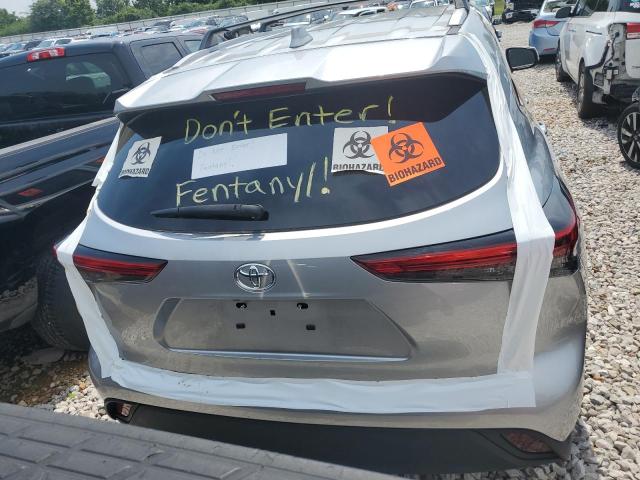 5TDKDRBHXPS036998 - 2023 TOYOTA HIGHLANDER L SILVER photo 6