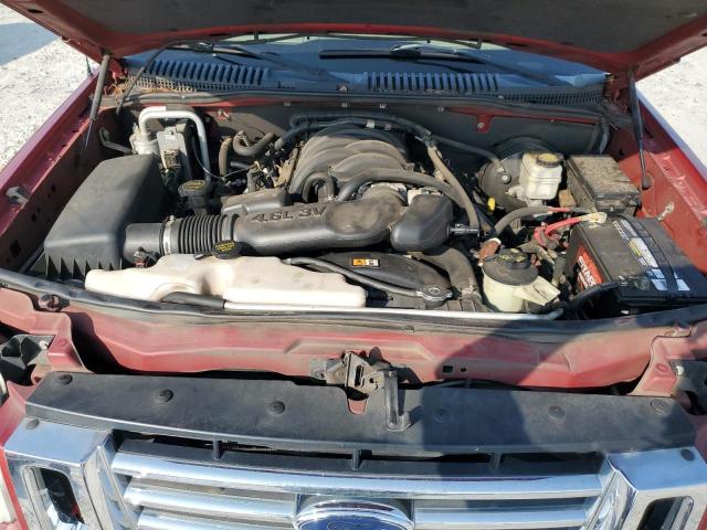 1FMEU31828UA60829 - 2008 FORD EXPLORER S XLT RED photo 11