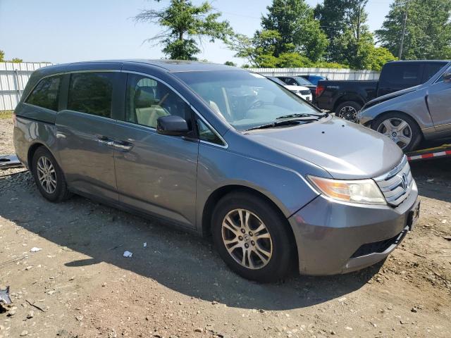 5FNRL5H63CB024514 - 2012 HONDA ODYSSEY EXL GRAY photo 4