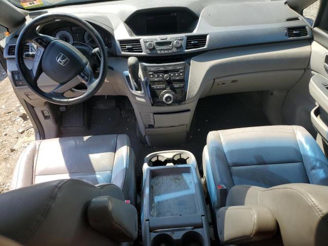 5FNRL5H63CB024514 - 2012 HONDA ODYSSEY EXL GRAY photo 8