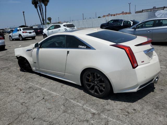 1G6DV1EP4D0129589 - 2013 CADILLAC CTS-V WHITE photo 2