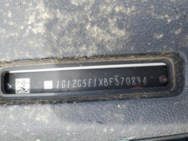 1G1ZC5E1XBF370894 - 2011 CHEVROLET MALIBU 1LT 白色 照片 12