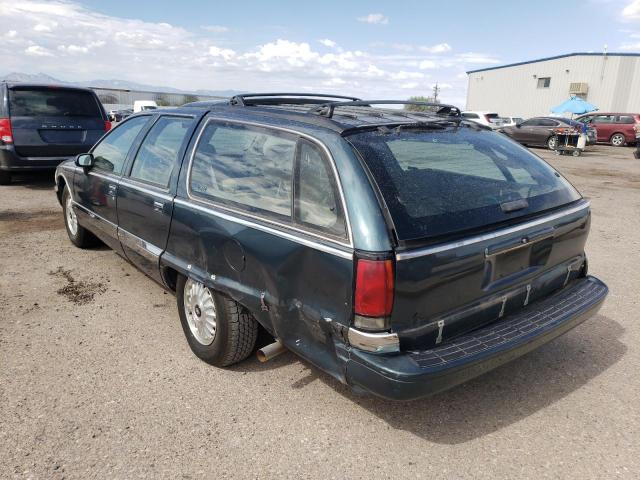 1G4BR82P7RR421953 - 1994 BUICK ROADMASTER ESTATE GREEN photo 2