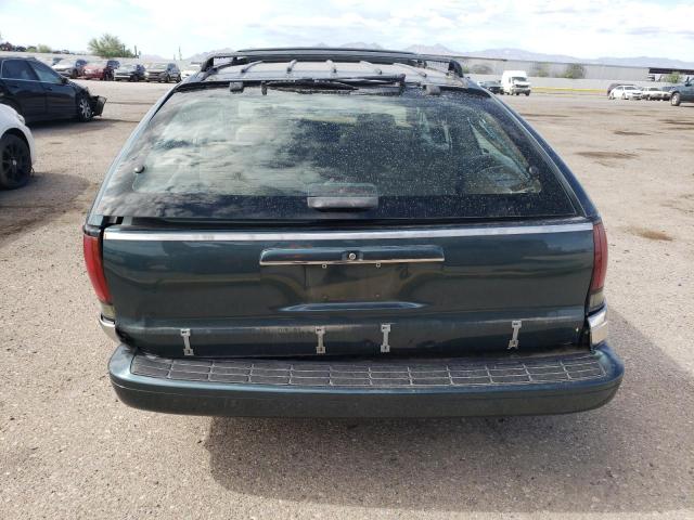 1G4BR82P7RR421953 - 1994 BUICK ROADMASTER ESTATE GREEN photo 6