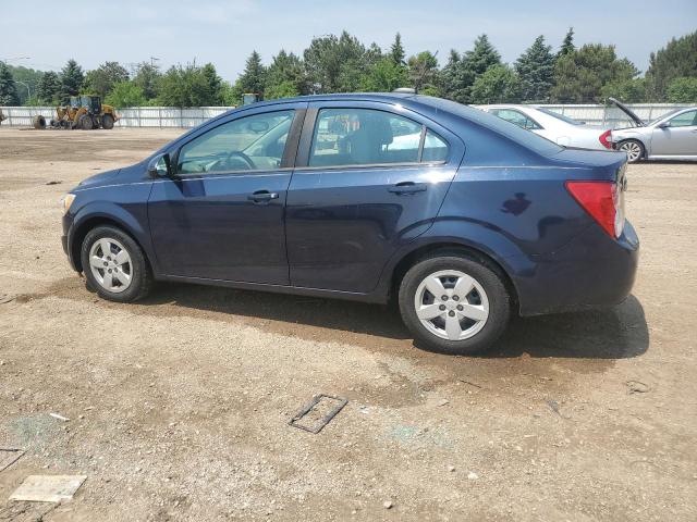 1G1JA5SH0F4165087 - 2015 CHEVROLET SONIC LS BLUE photo 2