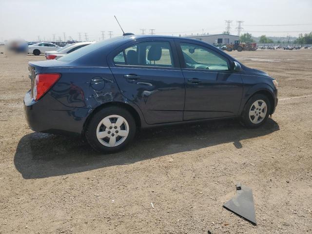 1G1JA5SH0F4165087 - 2015 CHEVROLET SONIC LS BLUE photo 3