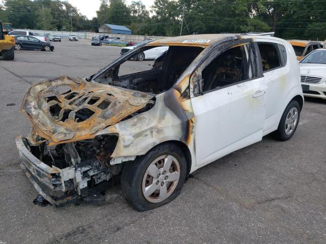 1G1JA6SH4G4168422 - 2016 CHEVROLET SONIC LS WHITE photo 1