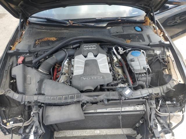 WAUHGAFC5CN057174 - 2012 AUDI A6 PRESTIGE შავი ფოტო 11