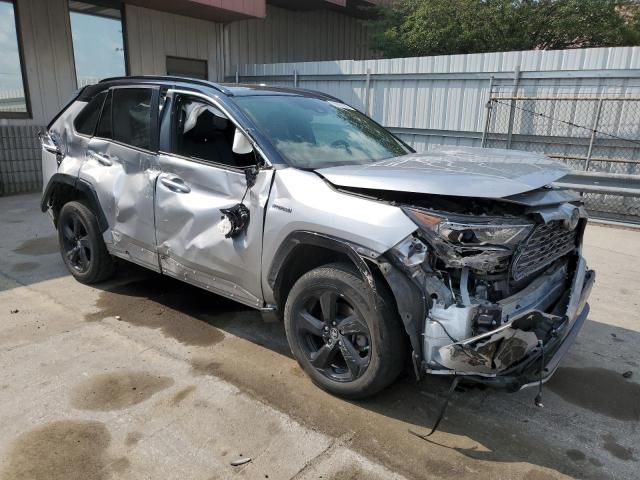 JTMEWRFV4KD508480 - 2019 TOYOTA RAV4 XSE SILVER photo 4