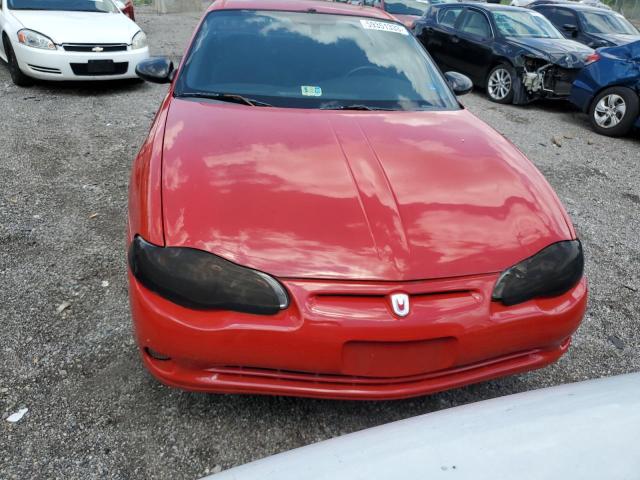 2G1WX12KX49447076 - 2004 CHEVROLET MONTE CARL SS RED photo 5