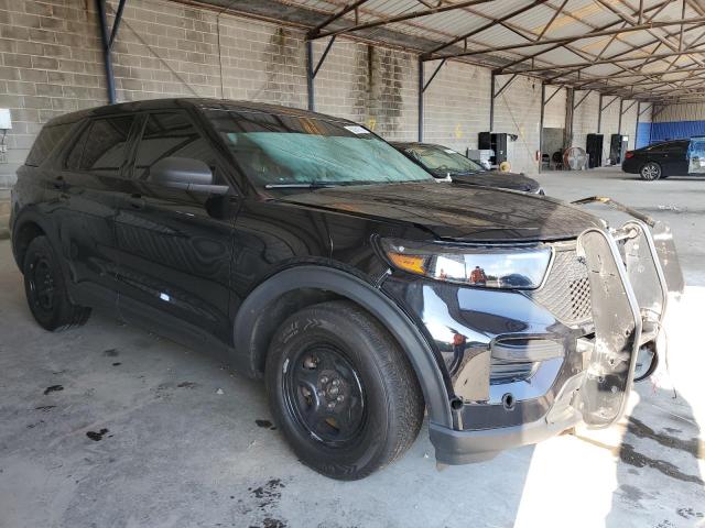 1FM5K8AB8MGA18494 - 2021 FORD EXPLORER POLICE INTERCEPTOR BLACK photo 4