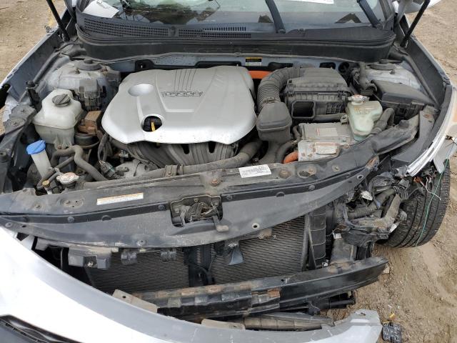 KMHEC4A41CA034884 - 2012 HYUNDAI SONATA HYBRID SILVER photo 11