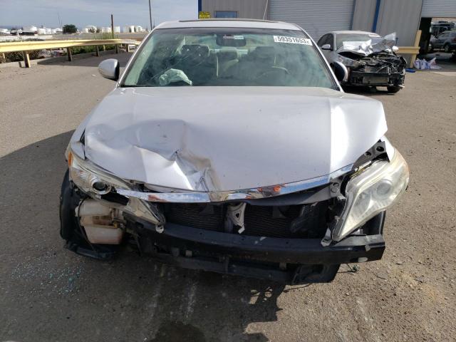 4T1BK3DB0BU398513 - 2011 TOYOTA AVALON BASE SILVER photo 5