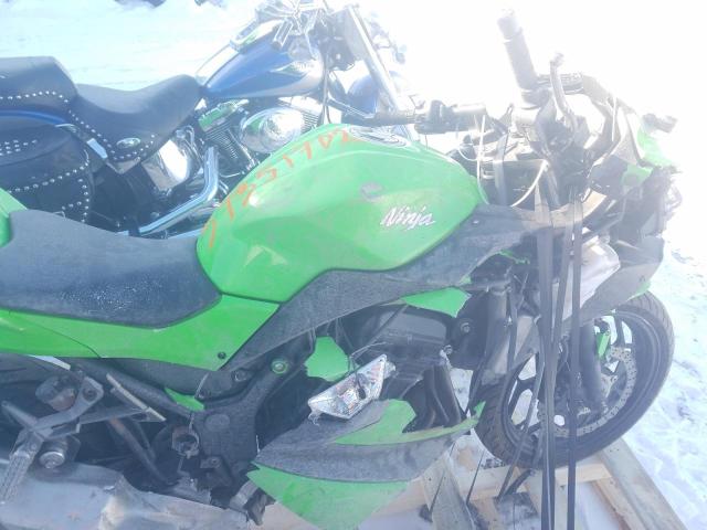 JKAEX8B15FDA16084 - 2015 KAWASAKI EX300 B GREEN photo 5