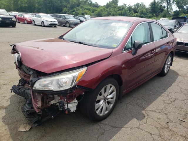 4S3BNAB62H3035926 - 2017 SUBARU LEGACY 2.5I BURGUNDY photo 1