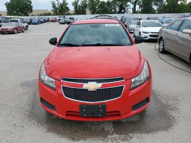 1G1PA5SG0E7151835 - 2014 CHEVROLET CRUZE LS RED photo 5