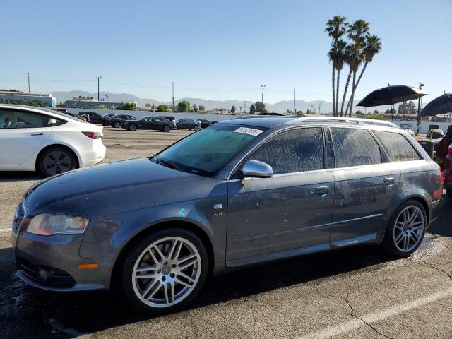 WAUUL78E98A105057 - 2008 AUDI S4 AVANT QUATTRO GRAY photo 1