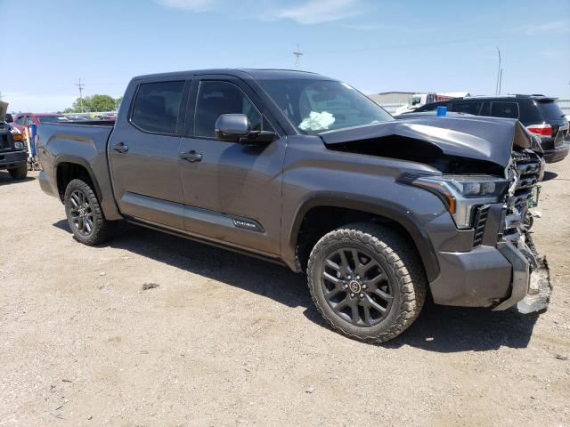 5TFNA5DB5PX100334 - 2023 TOYOTA TUNDRA CREWMAX PLATINUM 灰色 照片 4