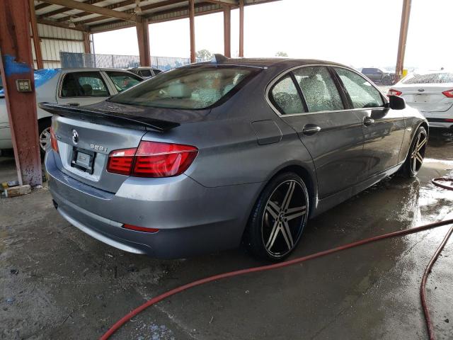 WBAXH5C51DD111728 - 2013 BMW 528 XI GRAY photo 3