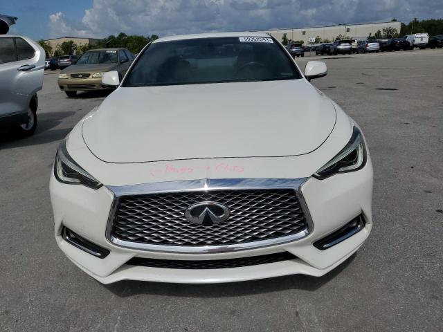 JN1CV7EK0JM200441 - 2018 INFINITI Q60 PURE WHITE photo 5