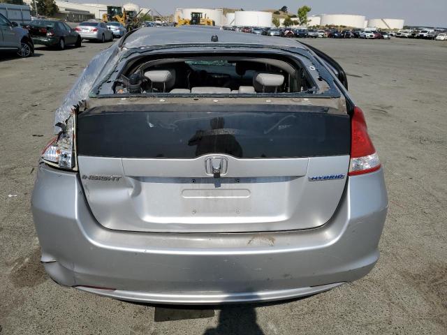 JHMZE2H71AS034717 - 2010 HONDA INSIGHT EX SILVER photo 6