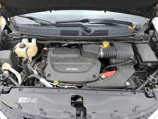 2C4RC1BG4HR509895 - 2017 CHRYSLER PACIFICA TOURING L შავი ფოტო 12