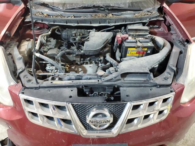 JN8AS5MV2CW380661 - 2012 NISSAN ROGUE S RED photo 12