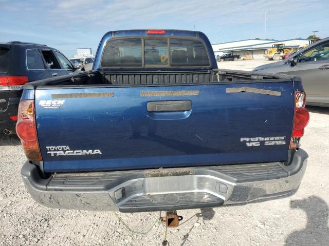 5TETU62N15Z111015 - 2005 TOYOTA TACOMA PRERUNNER ACCESS CAB BLUE photo 6
