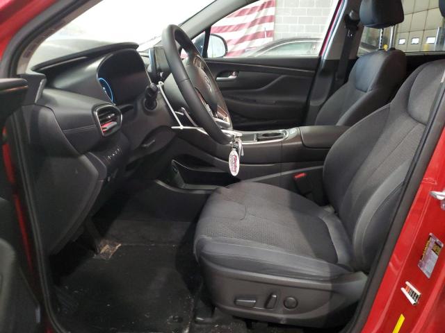 5NMS64AJ0NH396086 - 2022 HYUNDAI SANTA FE SEL 栗色 照片 7