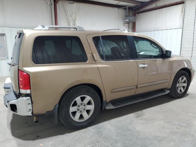 5N1AA08A64N730921 - 2004 NISSAN ARMADA SE TAN photo 3