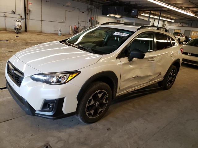 JF2GTAAC1JH219784 - 2018 SUBARU CROSSTREK WHITE photo 1