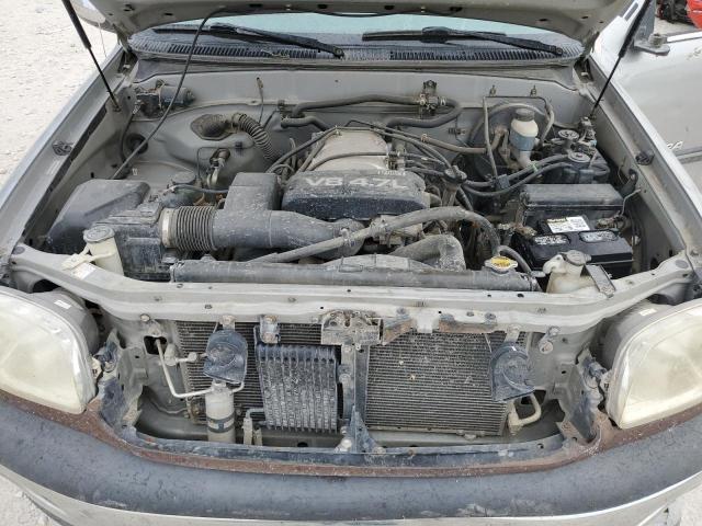 5TBRT34112S322996 - 2002 TOYOTA TUNDRA ACCESS CAB ვერცხლისფერი ფოტო 11