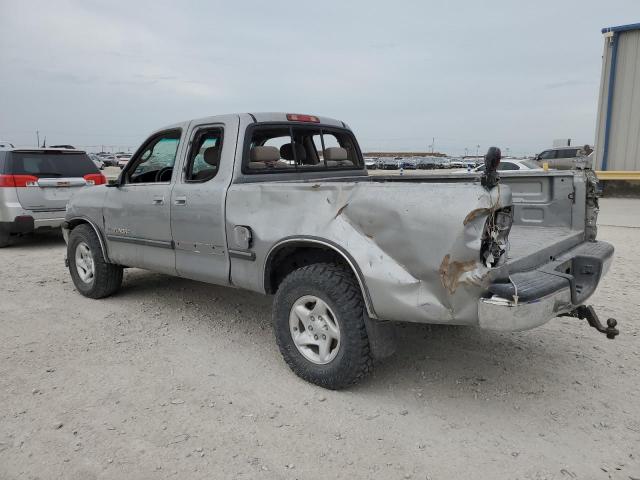 5TBRT34112S322996 - 2002 TOYOTA TUNDRA ACCESS CAB ვერცხლისფერი ფოტო 2