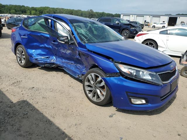 5XXGR4A76FG424975 - 2015 KIA OPTIMA SX BLUE photo 4