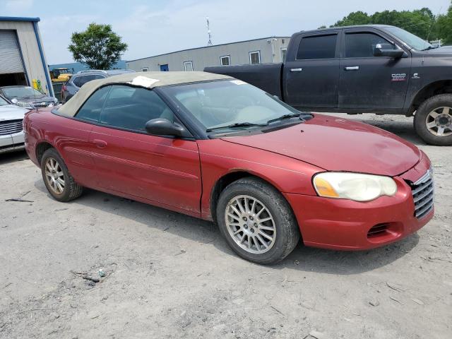 1C3EL75R94N253778 - 2004 CHRYSLER SEBRING GTC RED photo 4