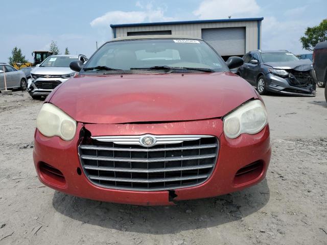 1C3EL75R94N253778 - 2004 CHRYSLER SEBRING GTC RED photo 5