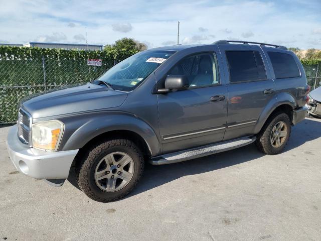 1D8HB58D15F534521 - 2005 DODGE DURANGO LIMITED GRAY photo 1