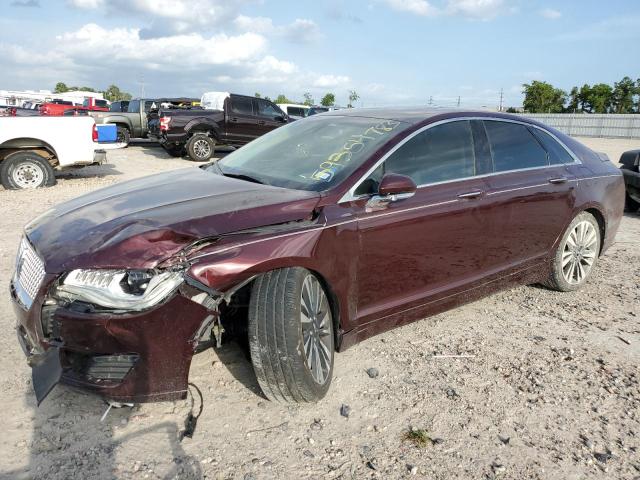 3LN6L5E96HR646253 - 2017 LINCOLN MKZ RESERVE BURGUNDY photo 1