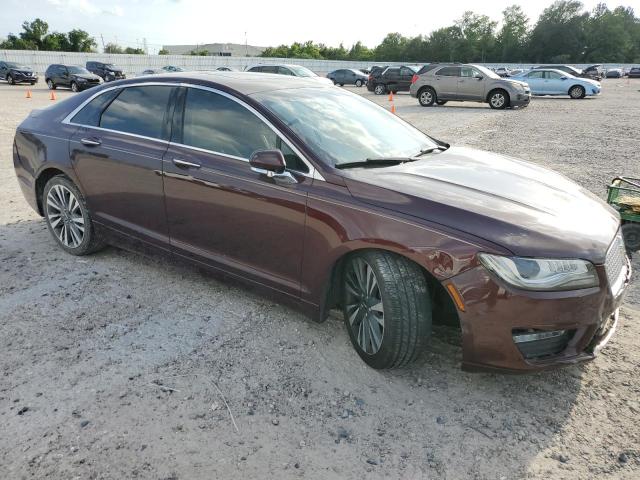 3LN6L5E96HR646253 - 2017 LINCOLN MKZ RESERVE ბურგუნდია ფოტო 4